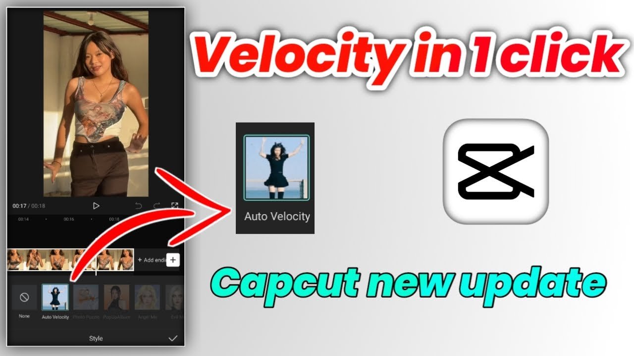 How to do velocity on Capcut